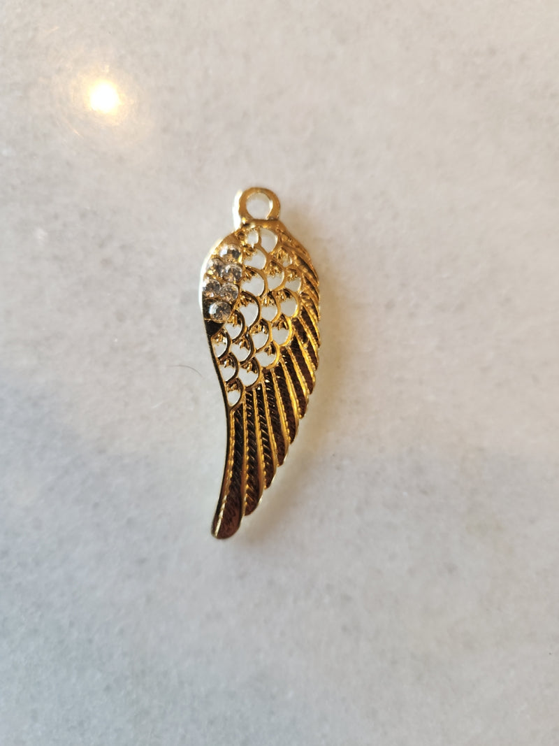 Angel Dog Charm