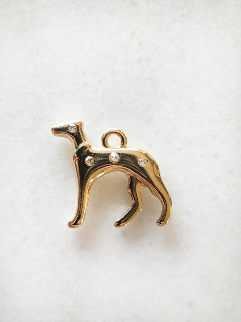 Galguito Sighthound Dog Charm