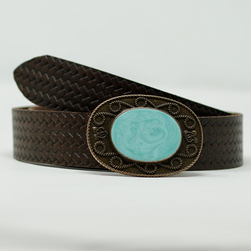 Indochine Belt in Turquoise - BARCELONADOGS