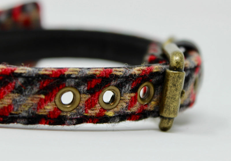 Burberrish Bowtie Dog Collar - BARCELONADOGS