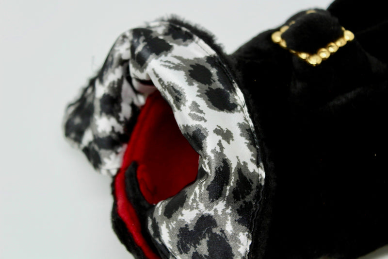 Black Velvet Dog Coat - BARCELONADOGS