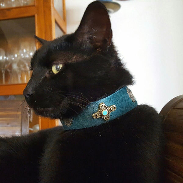 Medieval Cross Cat Collar - BARCELONADOGS