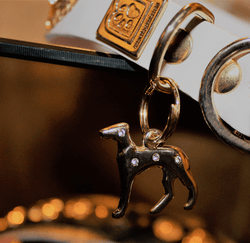 Galguito Sighthound Dog Charm - BARCELONADOGS