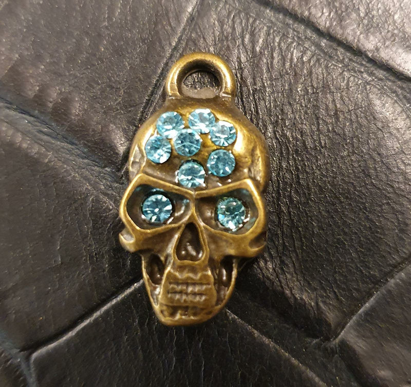 Calavera Dog Charm