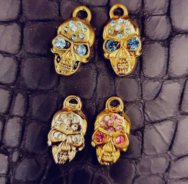 Calavera Dog Charm