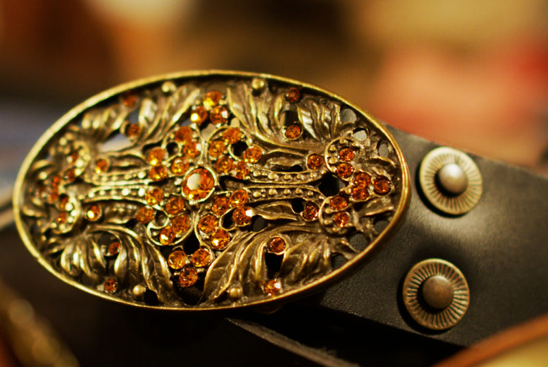 Romantique Belt in Amber