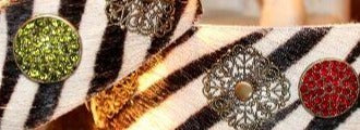 Zebra Filigree Collar - BARCELONADOGS